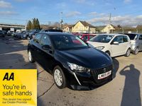 Used Peugeot 208 Active 2020 Black Hatchback