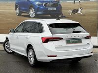 Used Skoda Octavia SE L 150 HP (110 kW) 2023 Moon white metallic Estate