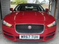 Used Jaguar XE Ingenium 197 HP (144 kW) 2018 Red Sedan