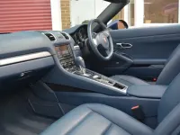 Used Porsche Boxster 265 HP (194 kW) 2012 Blue Cabriolet