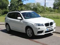 Used BMW X3 M Sport 181 HP (133 kW) 2012 White SUV