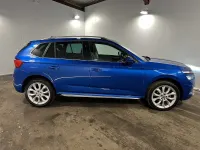 Used Skoda Kamiq SE L 110 HP (80 kW) 2021 Race blue metallic SUV
