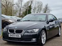 Used BMW 320 175 HP (128 kW) 2010 Black Coupe
