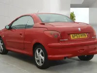 Used Peugeot 206 S 2004 Red Cabriolet