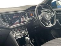 Used VW T-Roc R-line 150 HP (110 kW) 2020 Blue SUV
