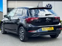 Used VW Polo Life 95 HP (69 kW) 2023 Black Hatchback