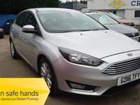 Used Ford Focus Titanium 150 HP (110 kW) 2016 Silver Hatchback