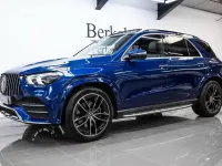 Used Mercedes GLE400 AMG line 2021 Blue Estate