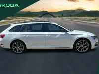 Used Skoda Superb SportlinePlus 196 HP (144 kW) 2023 White Estate