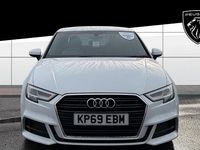 Used Audi A3 S-Line 116 HP (85 kW) 2019 White Sedan