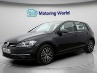 Used VW Golf VII SE 125 HP (91 kW) 2018 Black Hatchback