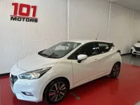 Begagnad Nissan Micra Acenta 71 HK (52 kW) 2018 Vit Halvkombi