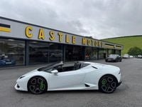 Used Lamborghini Huracán 610 HP (448 kW) 2017 White Cabriolet