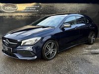 Used Mercedes CLA220 AMG line 177 HP (130 kW) 2017 Blue Sedan