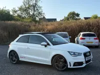 Used Audi A1 S-Line 103 HP (75 kW) 2011 White Hatchback