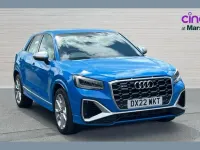 Usado Audi SQ2 Design 300 CV (220 kW) 2022 Azul SUV