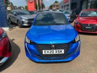 Used Peugeot 208 GT-line 129 HP (94 kW) 2020 Blue Hatchback