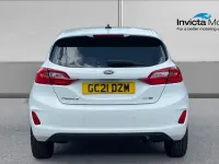 Used Ford Fiesta Trend 125 HP (91 kW) 2021 Frozen white Hatchback