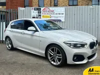 Used BMW 120 M Sport 177 HP (130 kW) 2016 White Hatchback