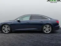 Used Audi A6 S-Line 204 HP (150 kW) 2021 Blue Sedan