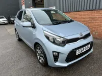 Used Kia Picanto 66 HP (48 kW) 2019 Blue Hatchback