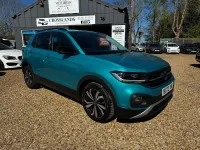 Used VW T-Cross Black Edition 2022 Turquoise SUV