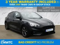 Used Ford Focus ST-Line 125 HP (91 kW) 2019 Black Hatchback