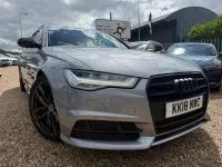 Used Audi A6 Black Edition 190 HP (139 kW) 2018 Grey Estate