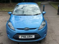 Used Ford Fiesta 2011 Blue Hatchback