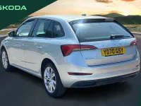 Used Skoda Scala SE L 115 HP (84 kW) 2020 Silver Hatchback