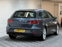 Usata Seat Leon FR Sport 150 CV (110 kW) 2019 Grigio Station wagon