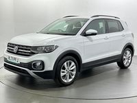 Used VW T-Cross Active 95 HP (69 kW) 2021 White SUV