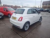 Used Fiat 500 Pop Star 2017 White Hatchback