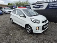 Used Kia Picanto 2015 White Hatchback