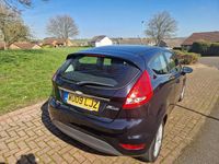 Used Ford Fiesta Zetec 82 HP (60 kW) 2009 Black Hatchback