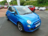 Used Fiat 500 S 69 HP (50 kW) 2015 Blue Hatchback