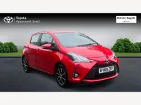 Used Toyota Yaris 111 HP (81 kW) 2018 Red Hatchback