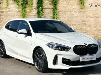 Used BMW 118 M Sport 136 HP (100 kW) 2022 White Hatchback