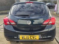 Used Vauxhall Corsa Excite 100 HP (73 kW) 2015 Green Hatchback