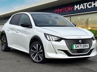 Used Peugeot e-208 Premium 100 kW (136 HP) 2021 White Hatchback