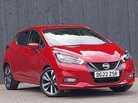 Used Nissan Micra Tekna 92 HP (67 kW) 2022 Red Hatchback