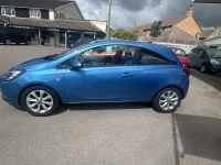 Used Vauxhall Corsa 75 HP (55 kW) 2017 Blue Hatchback
