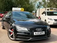 Used Audi A7 Sportback Black Edition 313 HP (230 kW) 2013 Black Hatchback