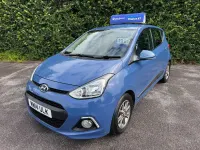 Used Hyundai i10 Premium 67 HP (49 kW) 2014 Blue Hatchback