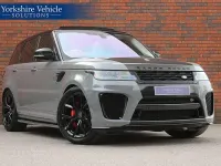 Used Land Rover Range Rover Sport SVR 575 HP (422 kW) 2019 Silver SUV