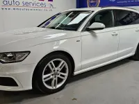 Used Audi A6 S-Line 2014 White Estate
