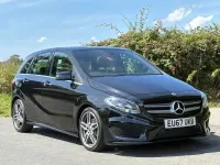 Used Mercedes B180 Executive 109 HP (80 kW) 2017 Black Hatchback