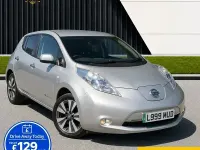 Used Nissan Leaf Tekna 30 kW (41 HP) 2017 Silver Hatchback