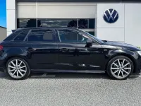 Begagnad Audi A3 Sportback Black Edition 150 HK (110 kW) 2019 Svart Halvkombi
