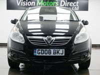 Begagnad Vauxhall Corsa 2008 Svart Halvkombi